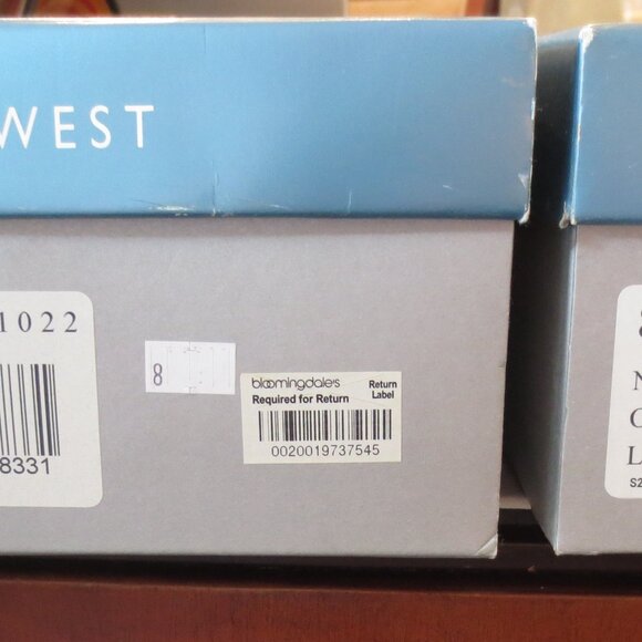 Orange NINE WEST WEDGE SANDALS-NEW - Picture 3 of 5